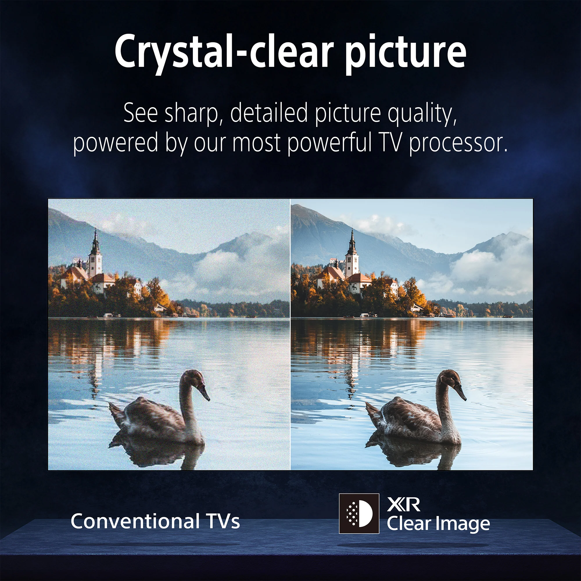 Sony | BRAVIA 7 | 55 Inch | MINI LED XR QLED | XR BACKLIGHT MASTER DRIVE TV | Perfectly balanced for movies, PS5 gaming & sports|4K HDR Smart TV (Google TV) | 2024 Model - Image 6