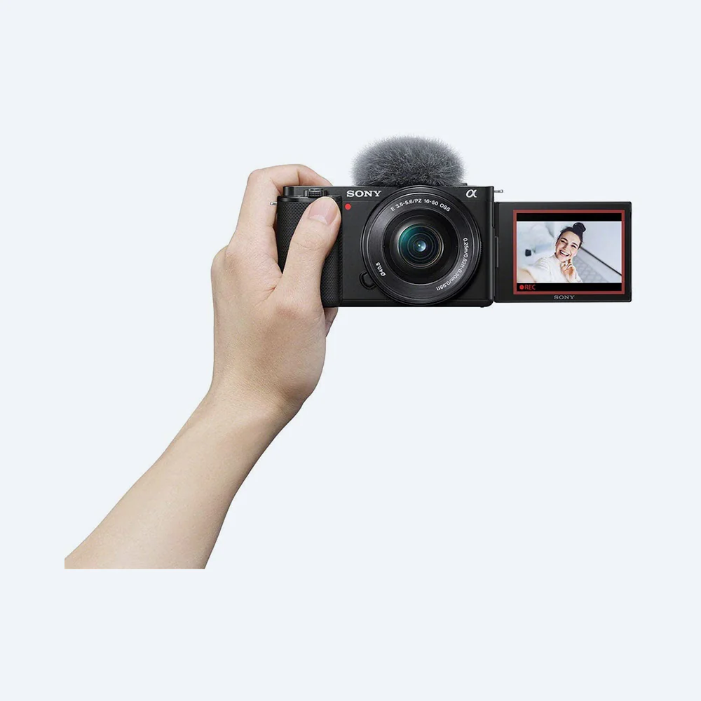 Sony ZV-E10 Interchangeable-lens vlog camera and get Grip GP-VPT3, Microphone ECM-G1, Bag & 64 GB SD Card - Image 3